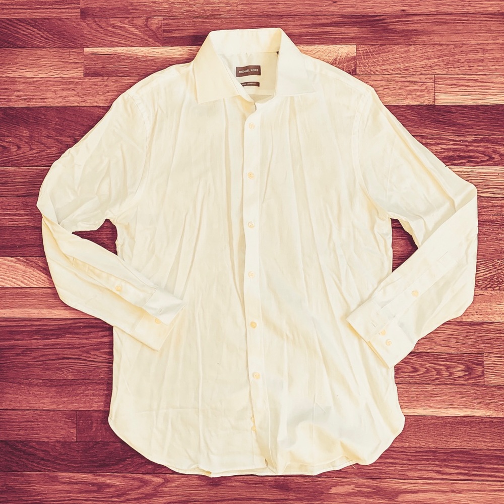 🆕Michael Kors Slim Fit Stretch Button Down